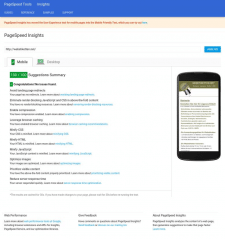 Optimizing website for Mobile