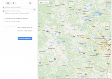 Интерактивная карта с использованием google maps