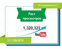 Продвижение в Ютубе – рост просмотров за 1 месяц!