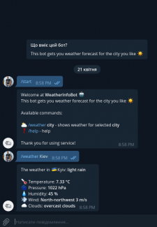 WeatherInfoBot