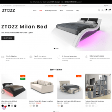 Shopify интернет-магазин Ztozz