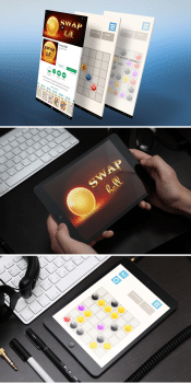 дизайн к игре SWAP ball