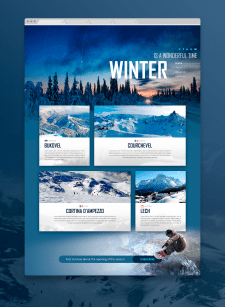 Landing Page : Winter
