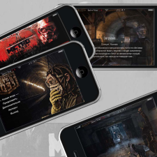 Дизайн интерфейса игры Метро под iPhone