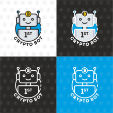 Разработка логотипа для компании "1St Crypto Bot"