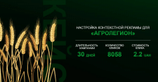 Контекстная реклама для агрокомпании.
