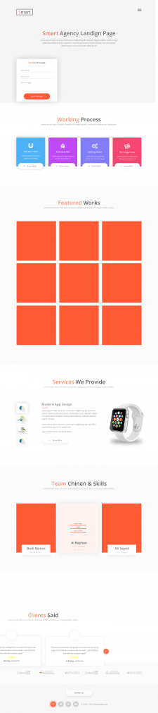 Landing Page для компании
