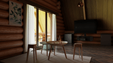 Wooden house