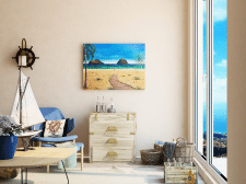 painting in the interior