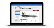 Online shop of automobile racks