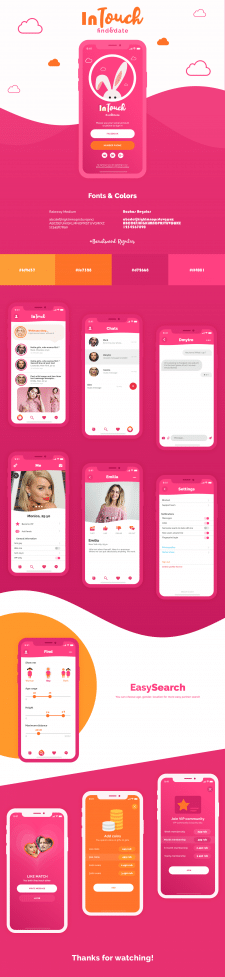 InTouch - mobile app