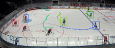 Multiple object tracking. Одновременное построение