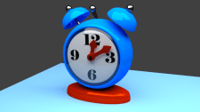 Будильник в Blender