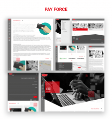 Corporate Website "Pay Force"