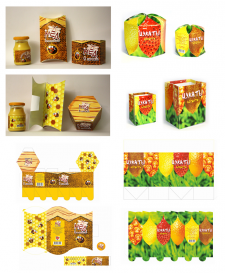 упаковка для цукат и меда