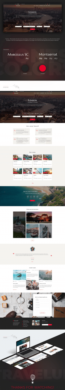 TravelUp Template