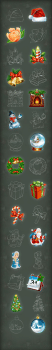 New Year Icons