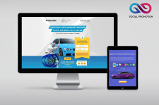 Landing Page для компании Апгрейд