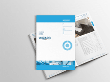 Верстка каталога компании Wizard