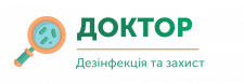 Логотип компании по продаже дез. средств "Доктор"
