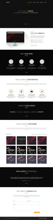 Landing Page