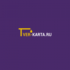 Логотип для сайта, топливные карты "TVER-KARTA.RU"