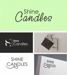 Логотип Shine Candles