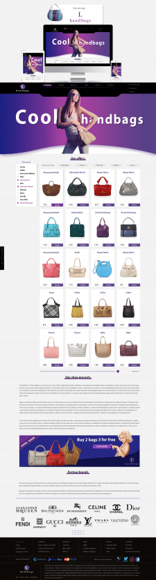 Site design L handbags