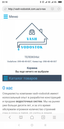 Текст на сайт