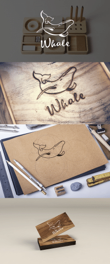Логотип для Whale