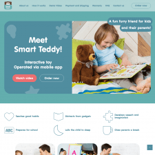 Магазин электронной игрушки для детей Smart Teddy
