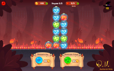 Интерфейс игрового окна для логической игры