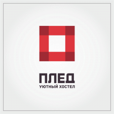 Разработка дизайна логотипа для сети "Плед"