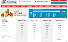 Тестирование сайта new.hvosting.ua