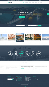 Адаптивная Верстка "Voyage_Template"
