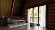 Wooden house