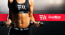 Разработка логотипа спортивного белья Easy Move