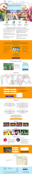 Landing Page "Детский лагерь"