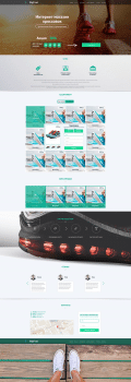 Landing Page Магазин обуви